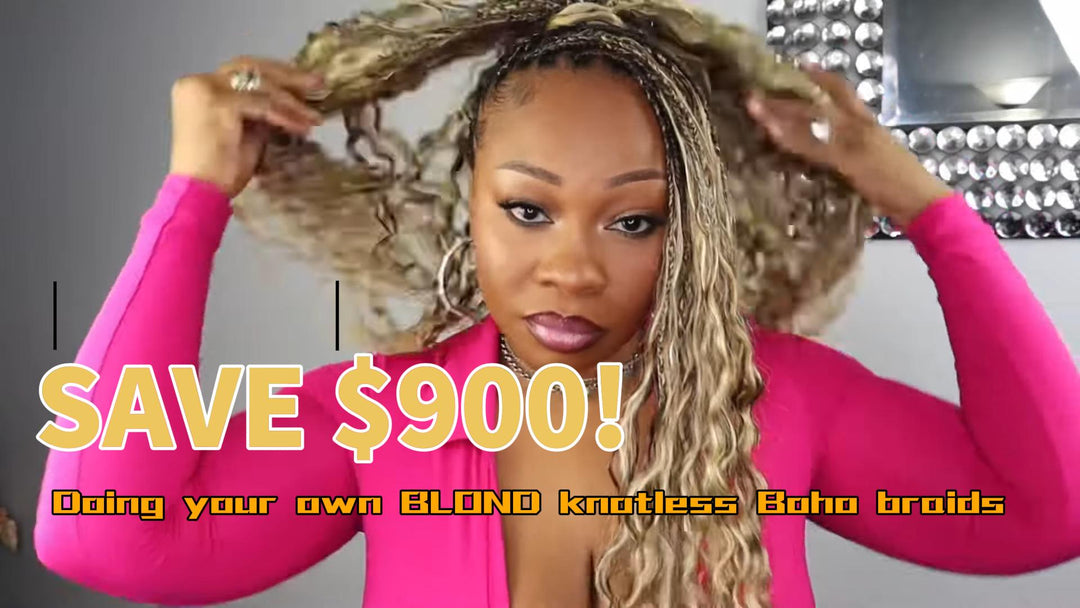 How to Create Your Own Blonde Boho Braids and Save Big with YG Wigs