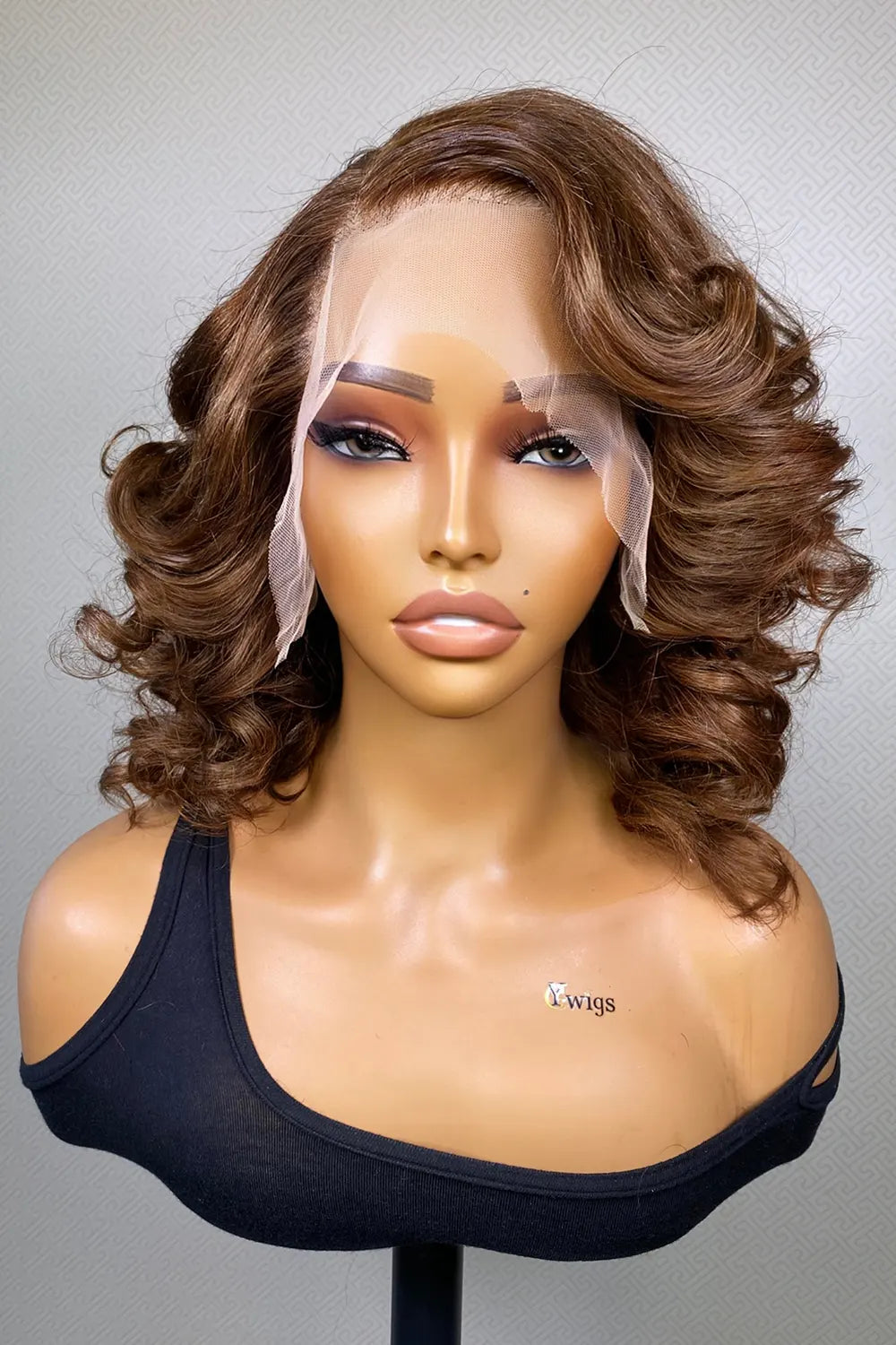 Designer Wigs-13*6 Glueless HD Lace 12 Inch Bob Body Wave Wig