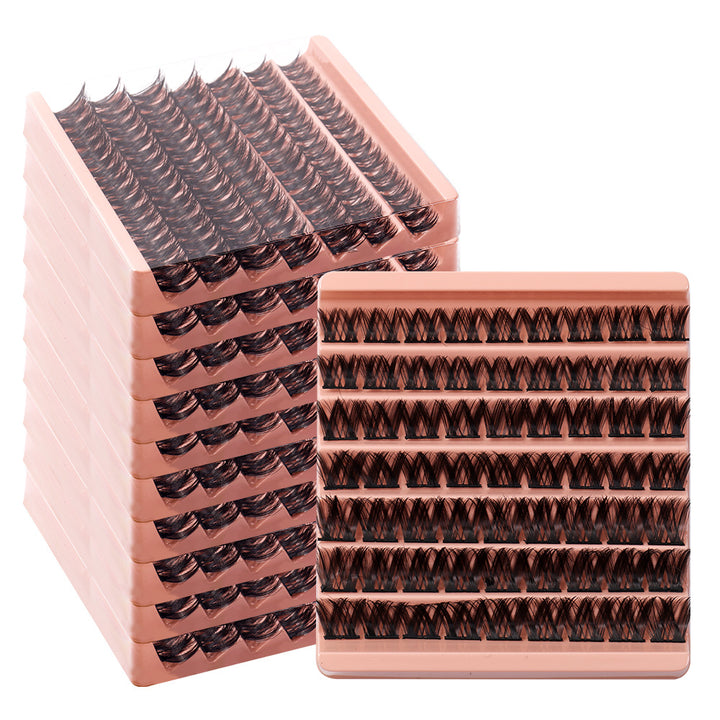 Dense Lash Clusters DIY Eyelash Extensions 63PCS 10-14MM