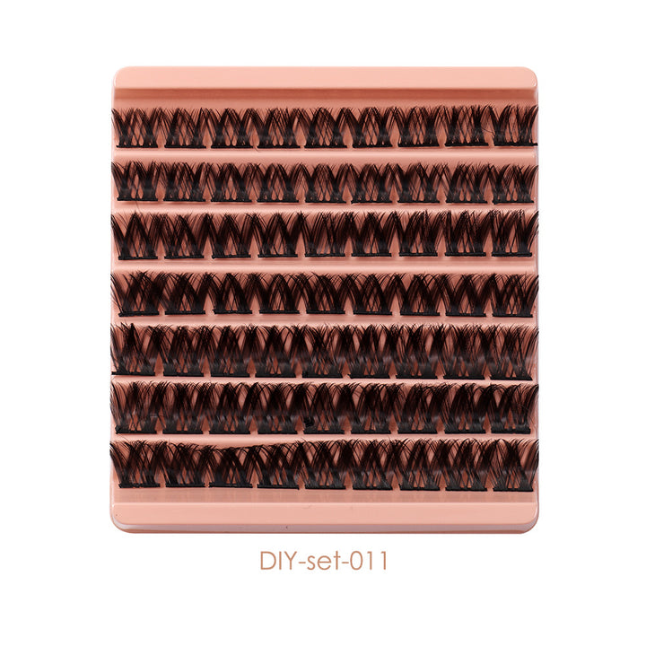 Dense Lash Clusters DIY Eyelash Extensions 63PCS 10-14MM