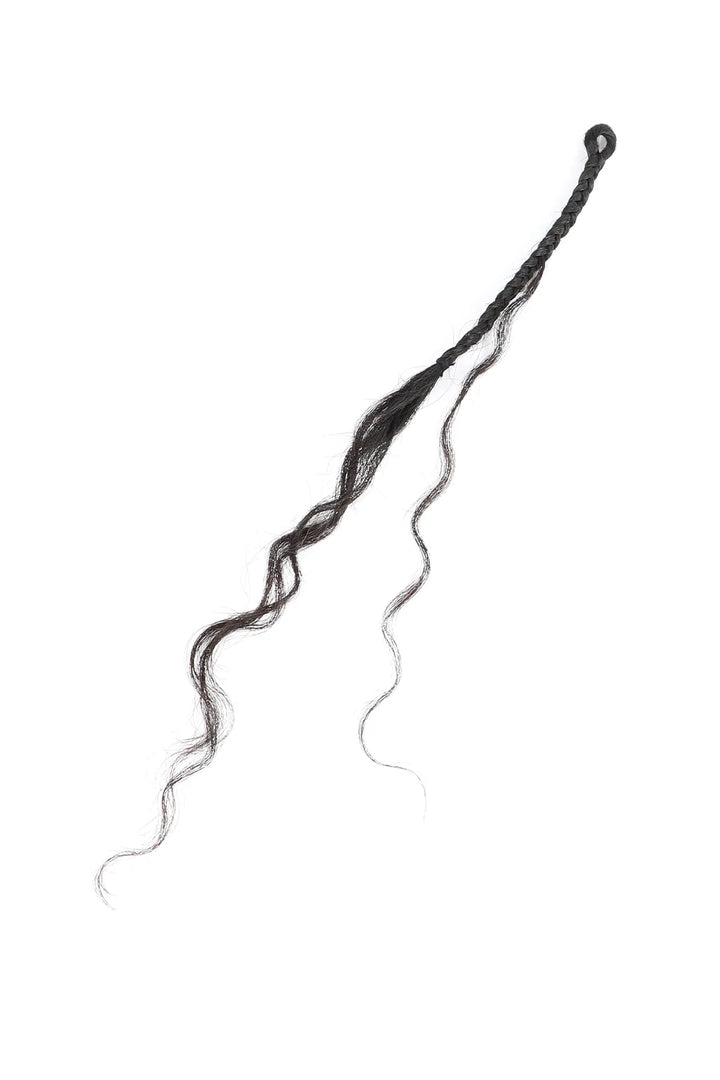 10 Inch Short Boho Bob Crochet Box Braids with Human Hair Curls BB01