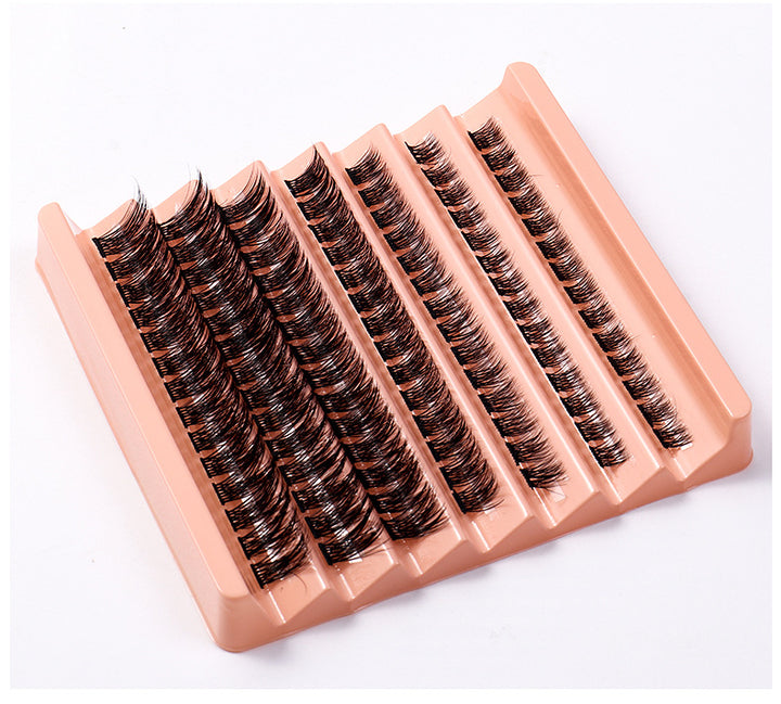 Extensiones de pestañas naturales y densas, 98 unidades, 8-16 mm