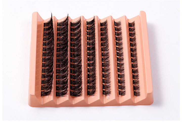 Extensiones de pestañas naturales y densas, 98 unidades, 8-16 mm