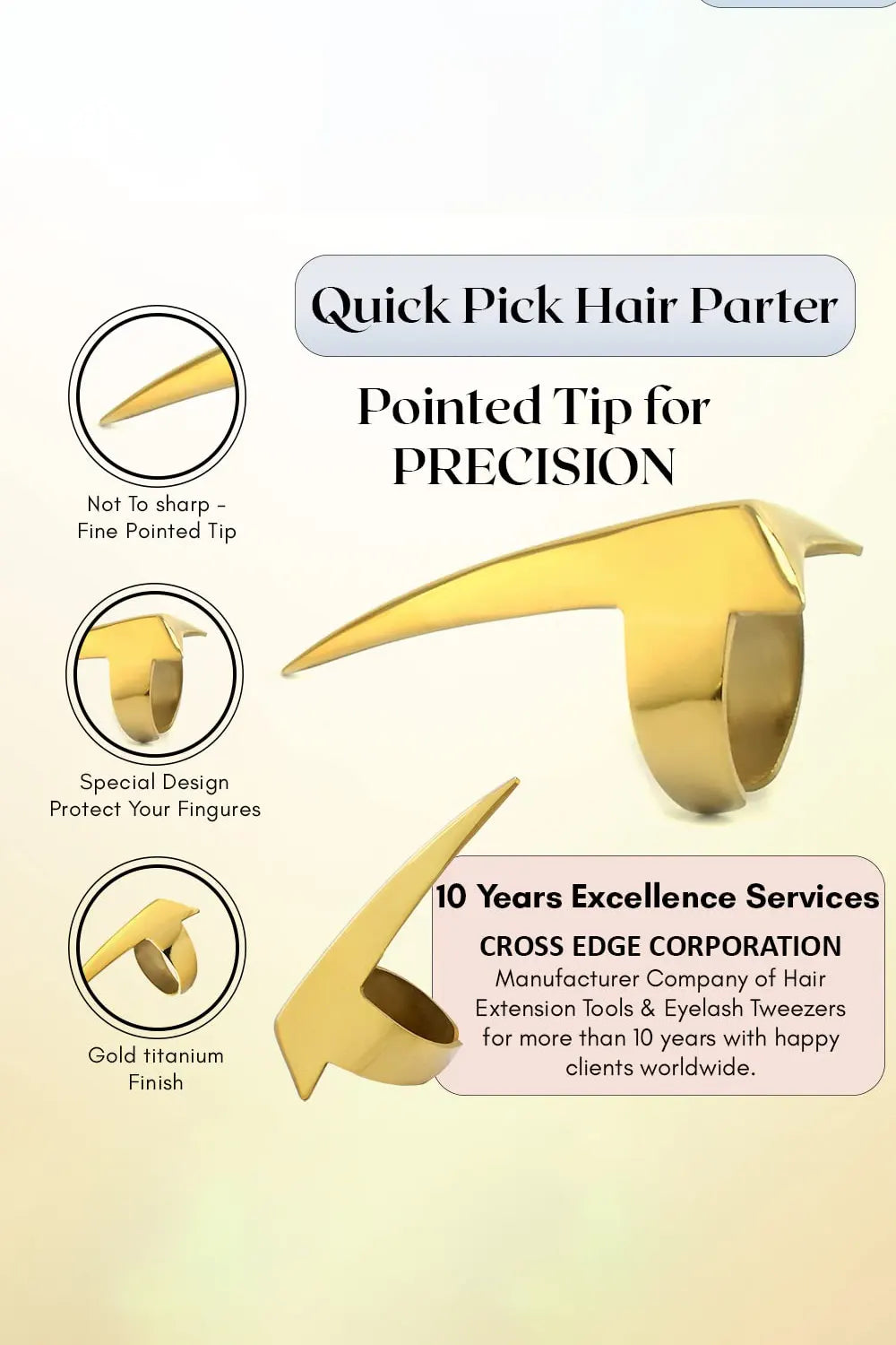 Quick Pick Hair Parter Hair Parting
