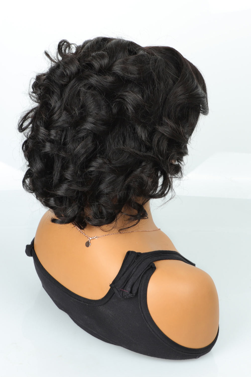 Designer Wigs-Water Loose Wave C Part 13*6 Lace Front Bob Silk Top Wig