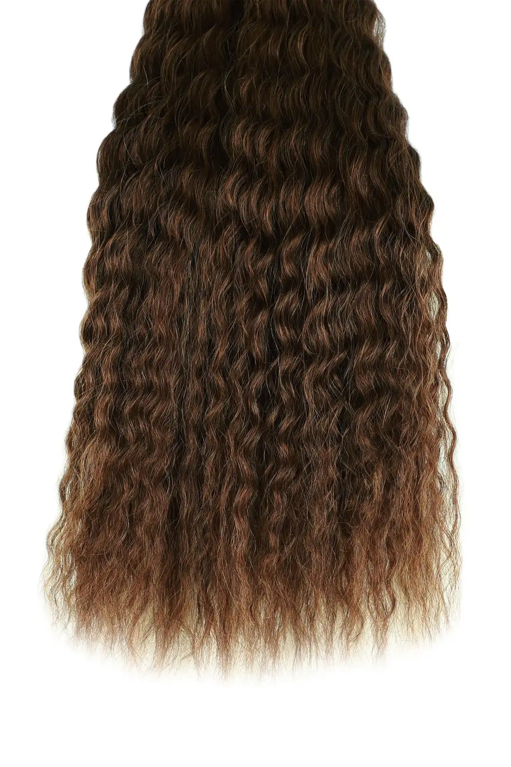 4# Dark Brown Bulk Hair For Braiding Wet Wave BU37 2