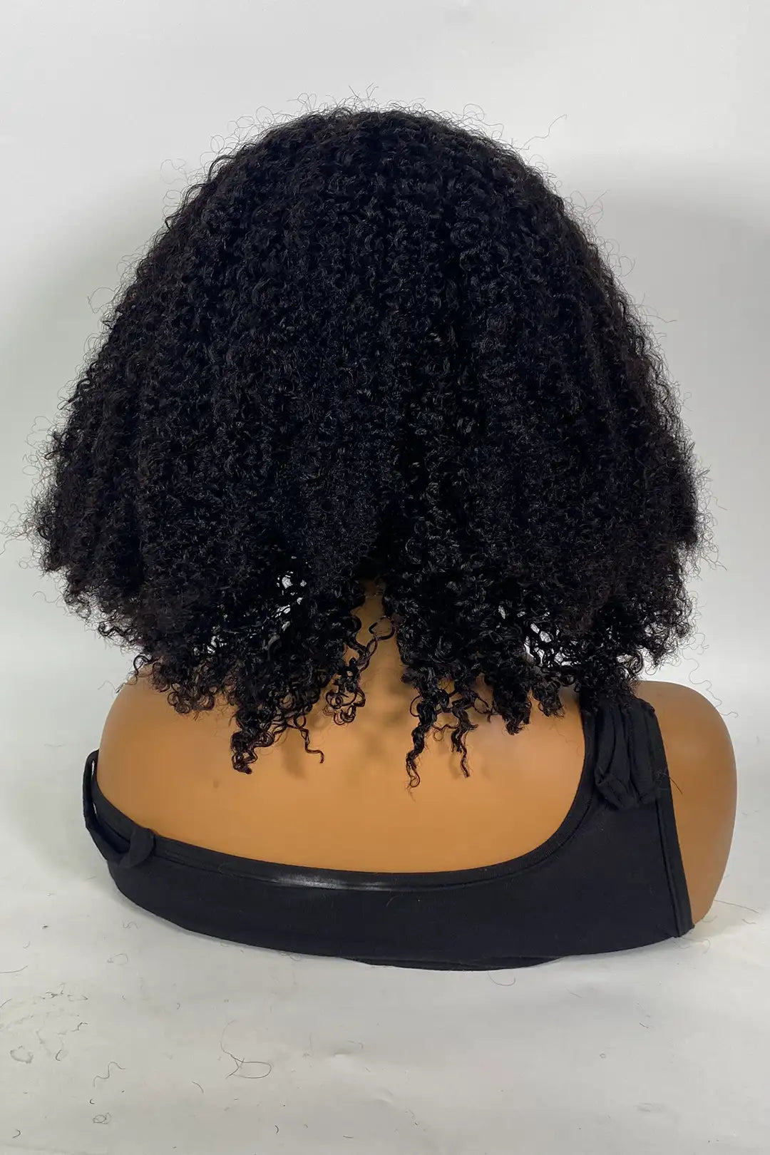 Perruque afro crépue bouclée sans dentelle