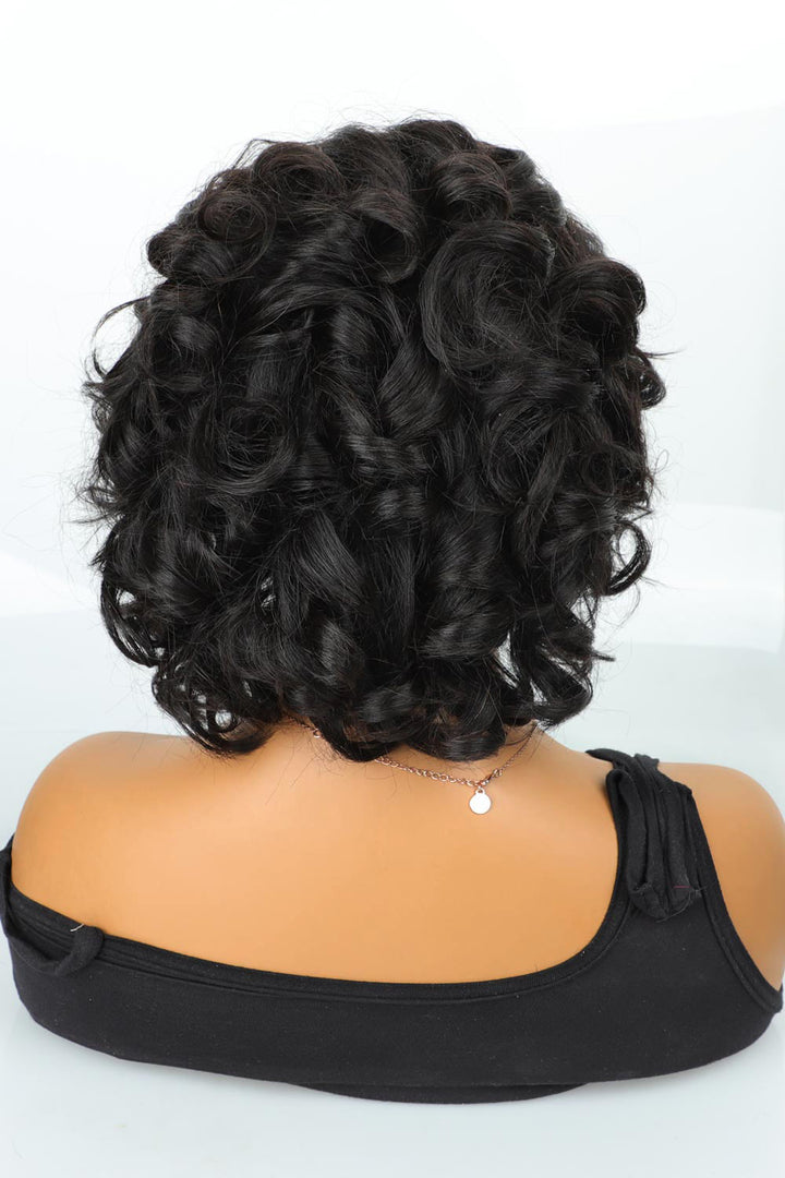 Designer Wigs-Water Loose Wave C Part 13*6 Lace Front Bob Silk Top Wig