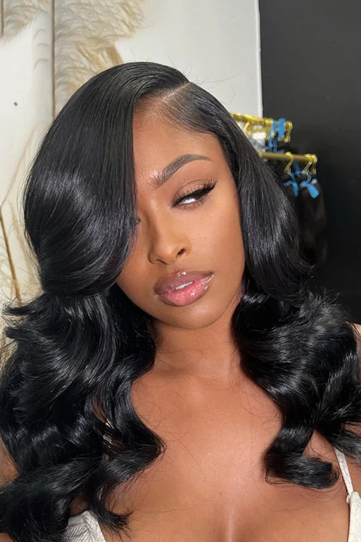 Cambodia Virgin Hair Bundles Sew in Extensions Body Wave