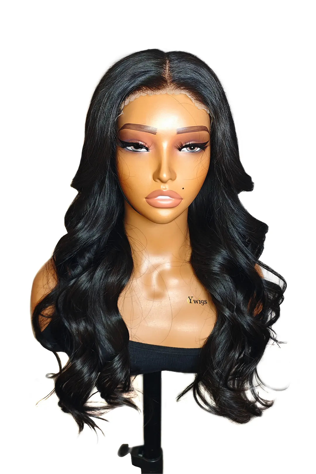 Wear and Go 7x5 Lace Frontal Wig Straight Human Hair Natural Black