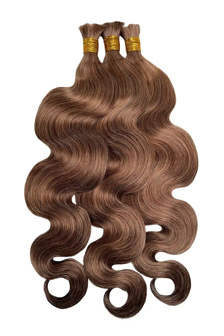 #613/4/27/30 Cheveux tressés en vrac ondulés de couleurs mélangées BU39
