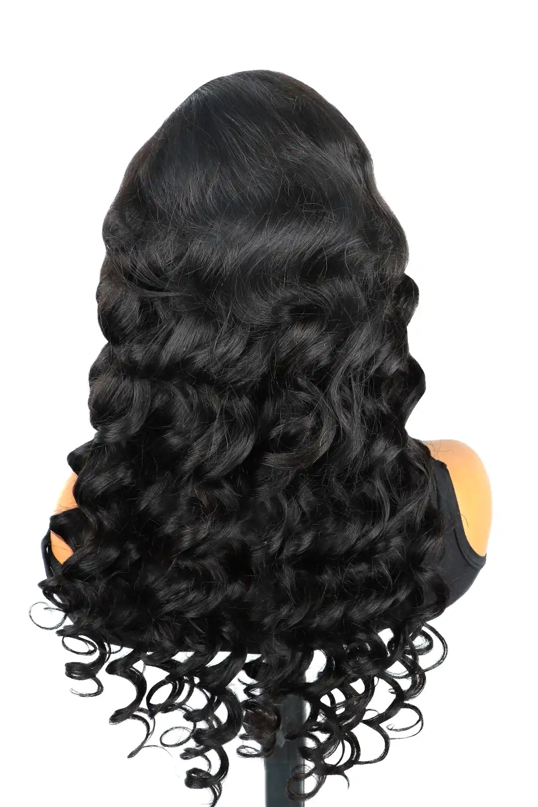 7x7 HD Lace Closure Wig Loose Wave Natural Black