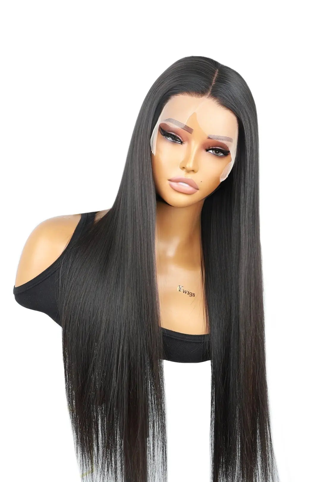 9x6 Lace Closure Wig Transparent HD Straight Hair