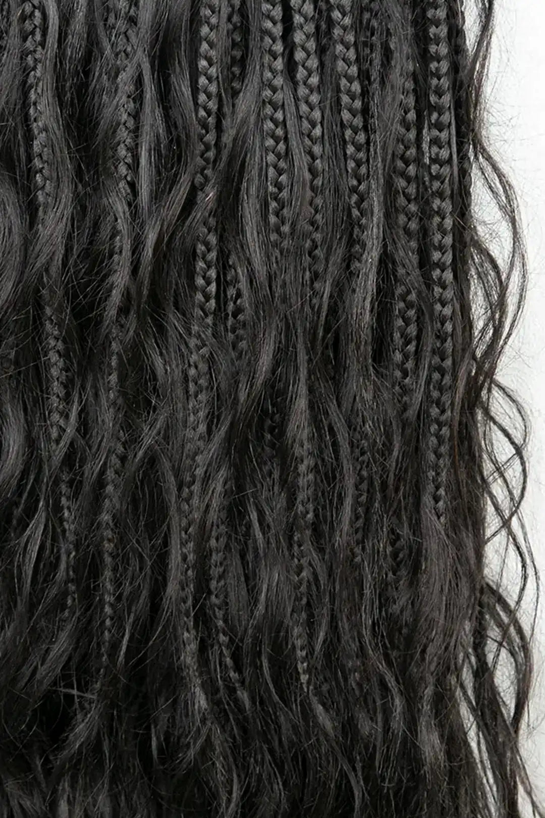 Tresses sirène au crochet avec boucles de cheveux humains pré-bouclées Loose Wave BB03