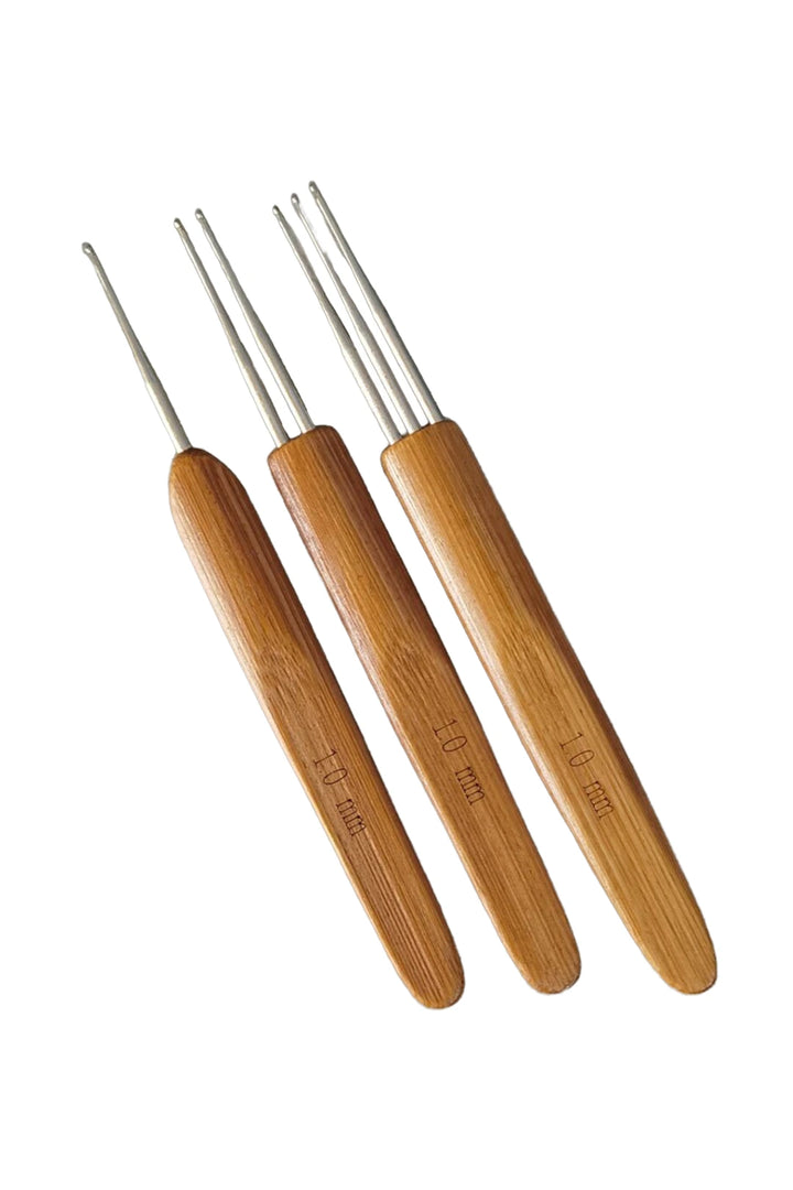 Crochet Needle Hook single head 3-piece set 1.0mm