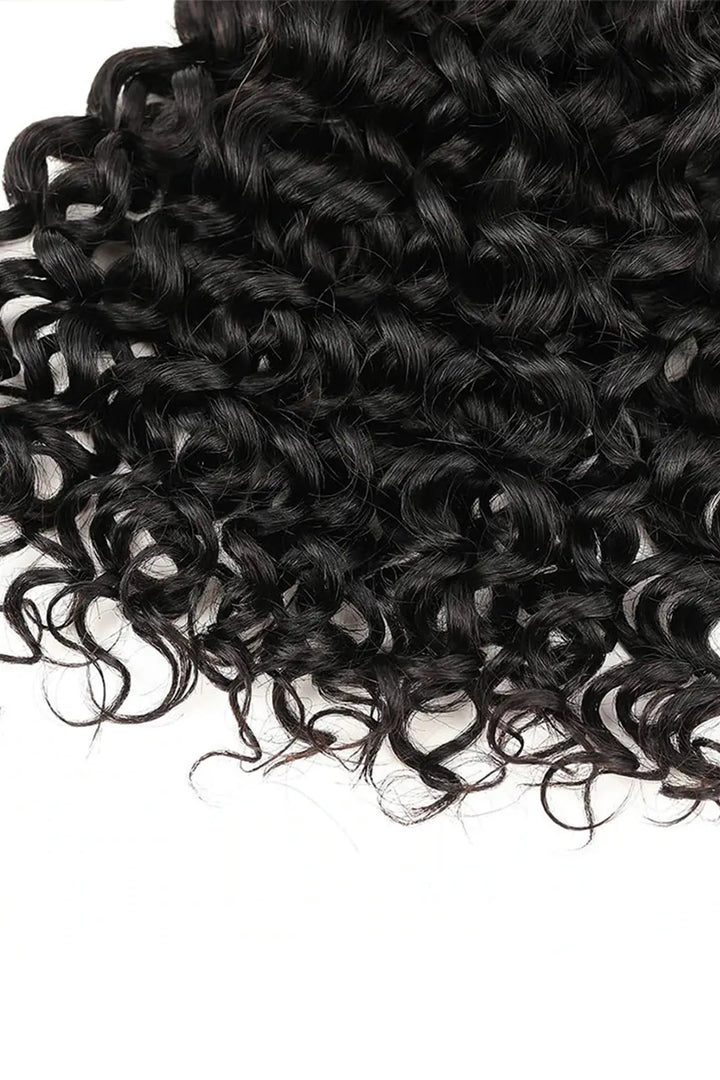 Double Drawn Water Wave Bulk Human Hair For Braiding