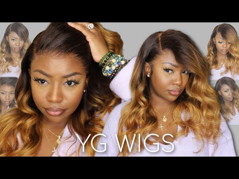 13x6 HD Ombre Honey Blonde Body Wave-HD11