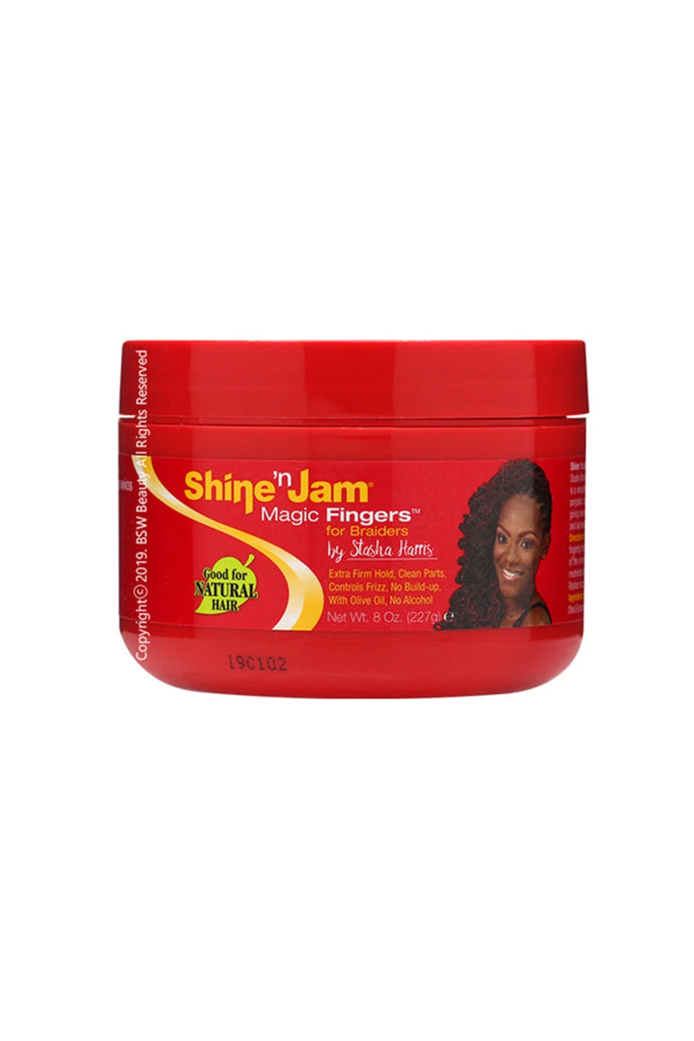 Shine 'n Jam Magic Fingers For Braiders Extra Firm Hold 8Oz