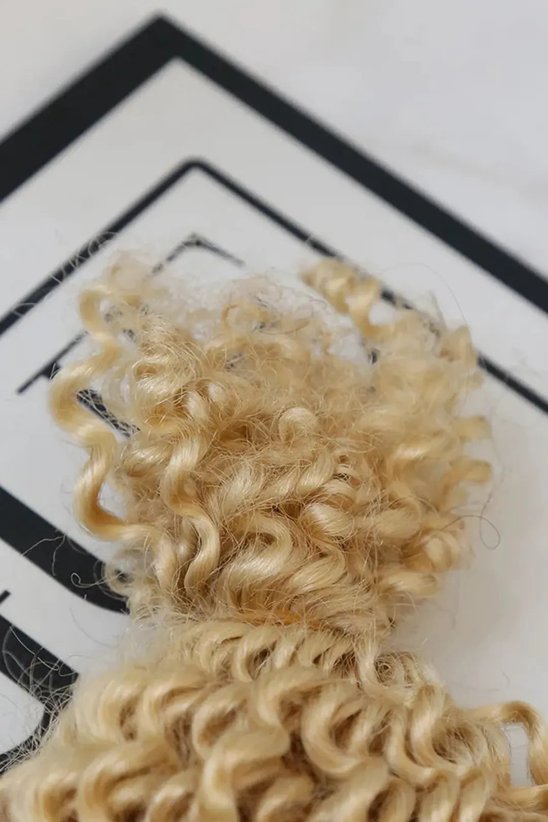 Cabello Rubio Fresa Marley Springy Afro Twist #27 100% Cabello Humano