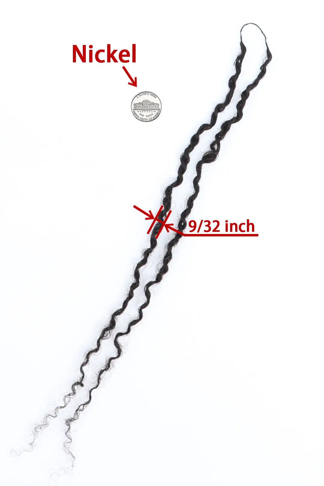 Twist Braided Feather Crochet Human Hair Extension FE36 60g