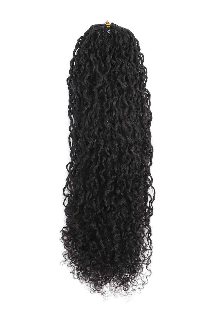 Twist Braided Feather Crochet Human Hair Extension FE36 60g