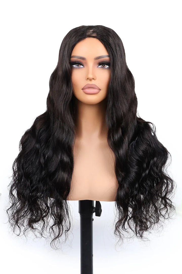 U Part Wig Body Wave Human Hair Beginner Friendly