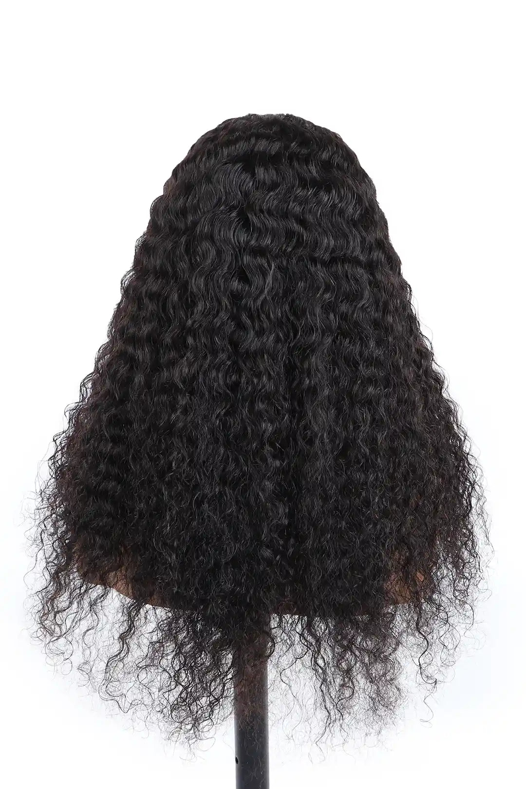 U Part Wig Deep Wave Human Hair Beginner Friendly Back