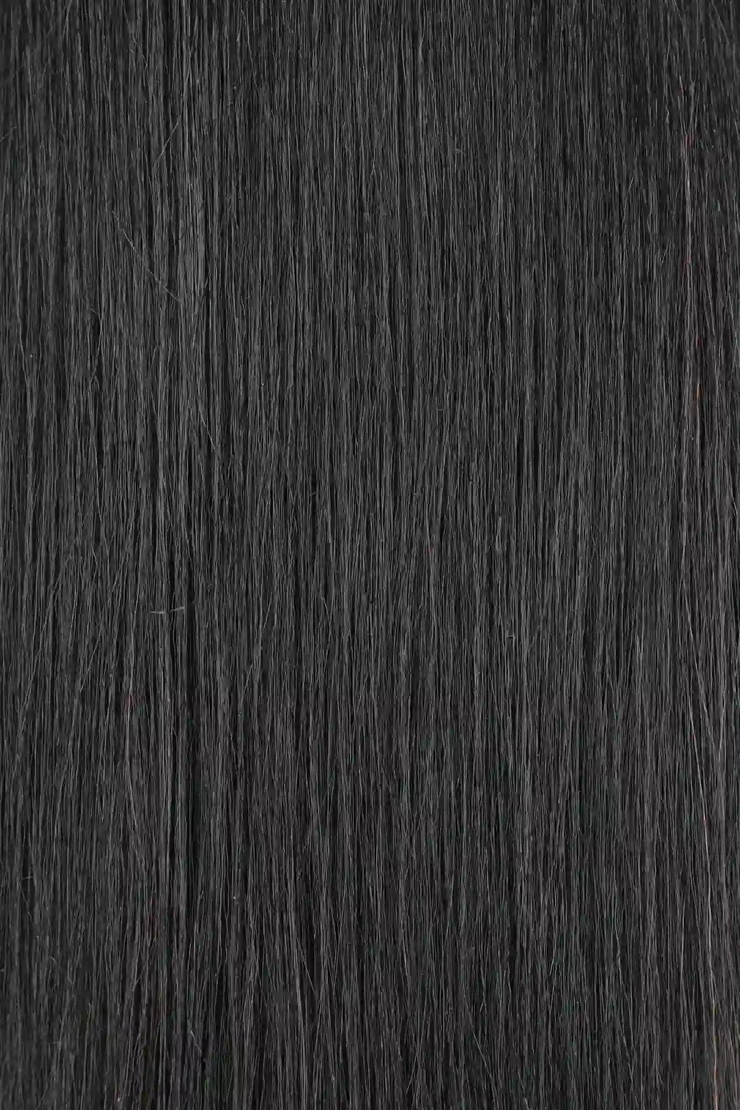 Yaki I Tip Human Hair Extensions Natural Black Remy Hair 1