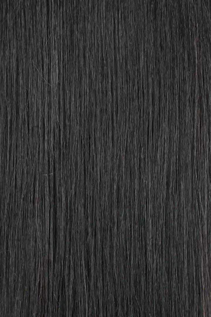 Yaki I Tip Human Hair Extensions Natural Black Remy Hair 1
