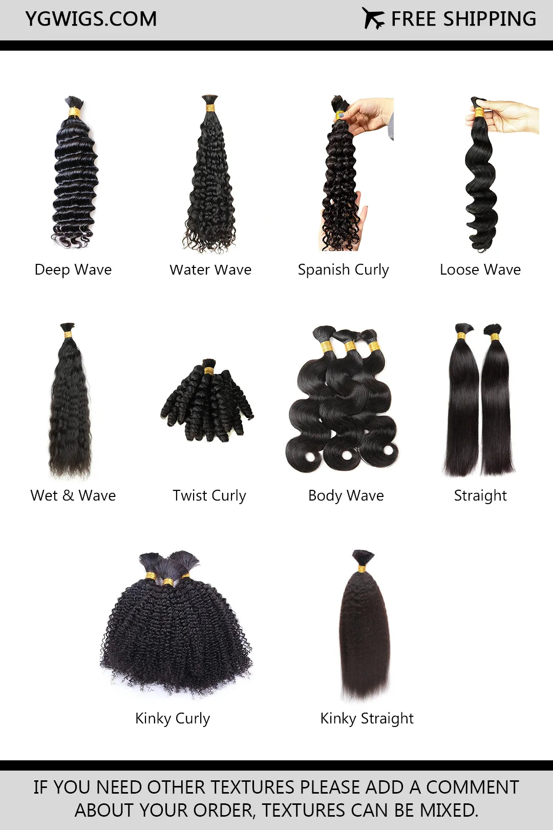 Coffret Harmony Curls - Cheveux en vrac à double tirage