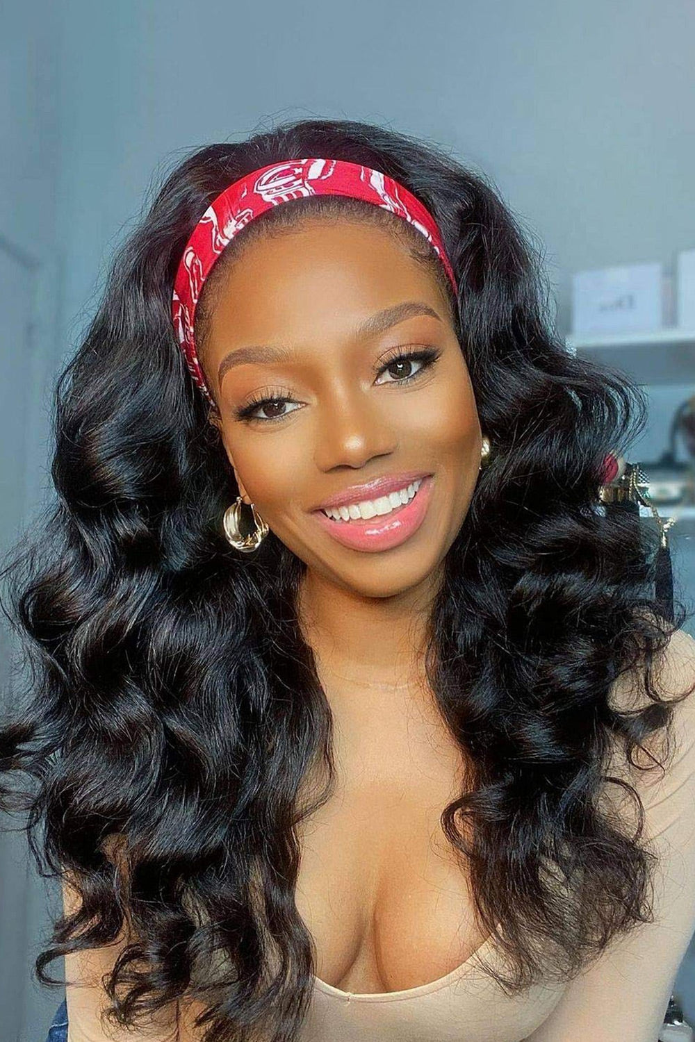 Fashion Body Wave Headband Wig Styles HBW15