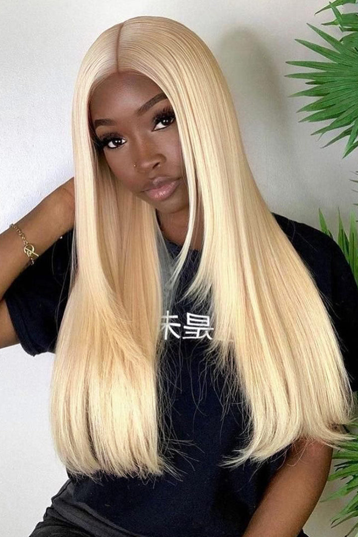 13x6 Hd Lace 613# Perruques droites en os-HD24