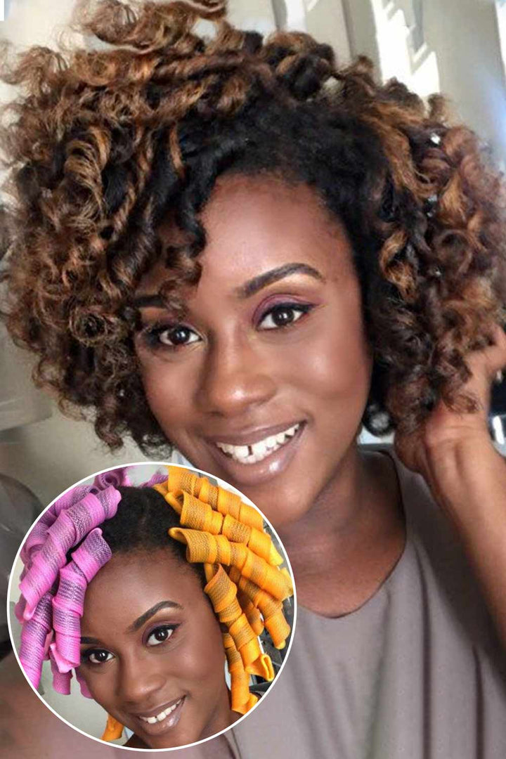 Magic Heatless Spiral Curlers
