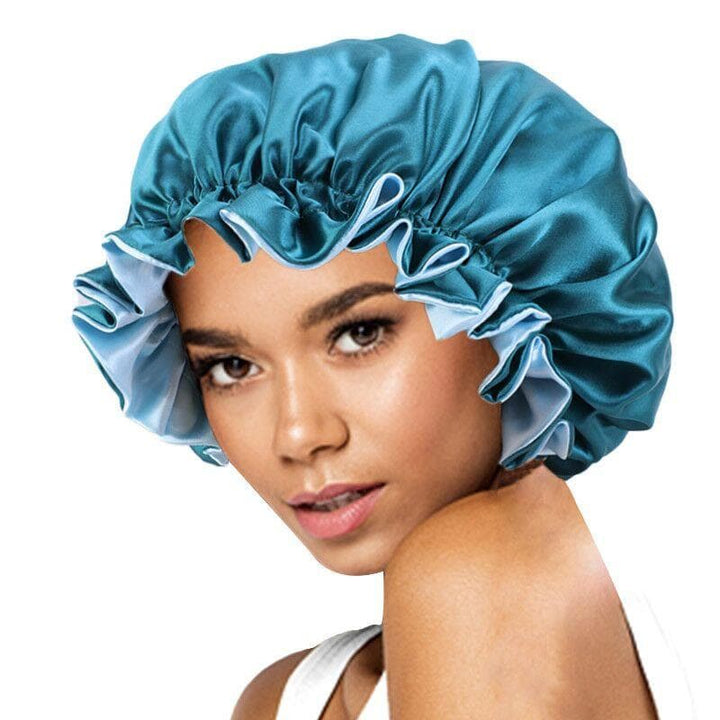 YGwigs Double Layer Women's Satin Night Sleep Bonnet With High-Grade Elastic Band SB01 - ygwigs