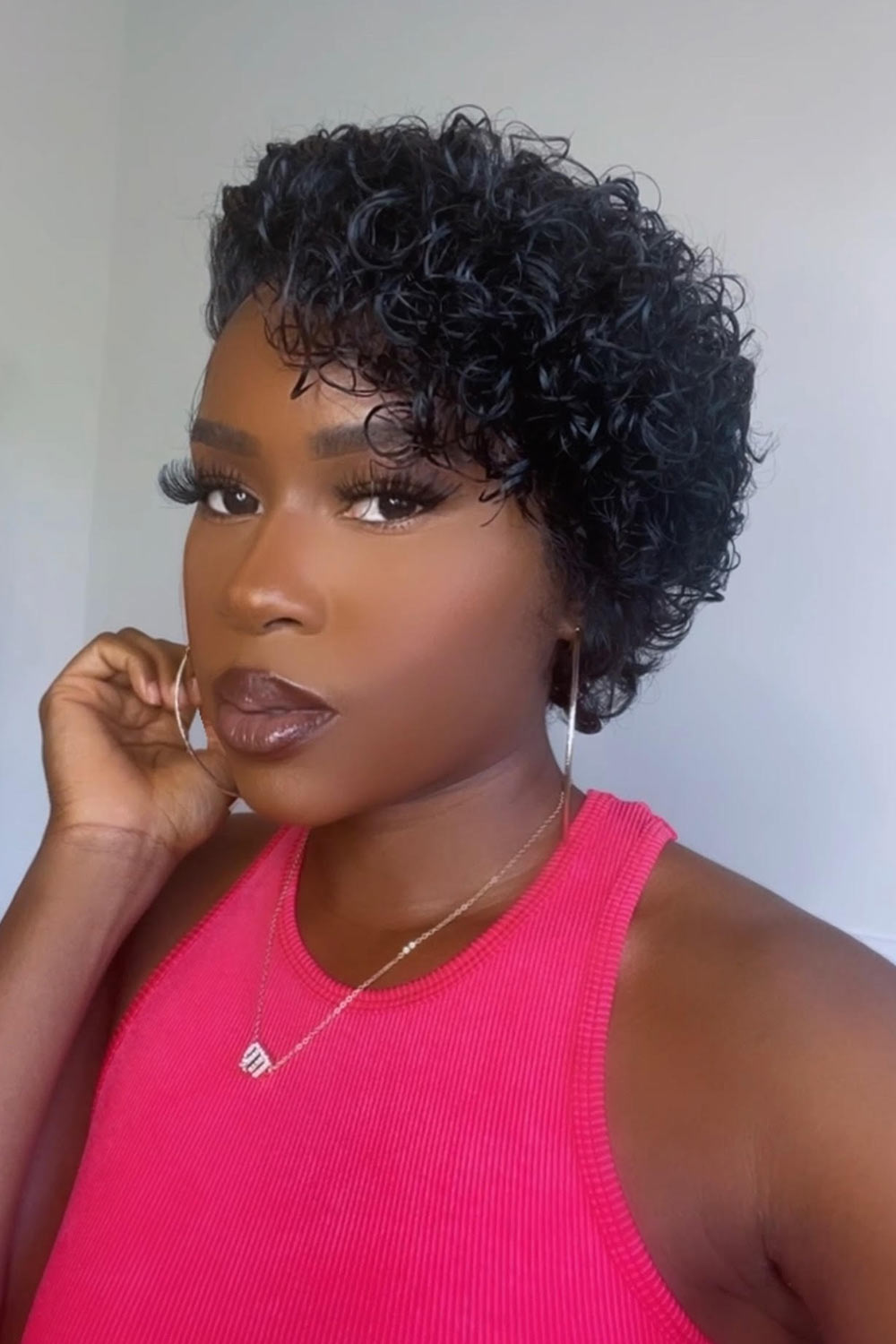 13*6 Fashion Cute Curly Pixie Bob-PB07