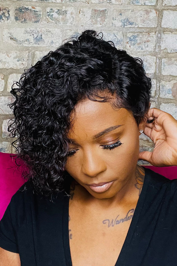 13*6 Fashion Cute Curly Pixie Bob-PB07