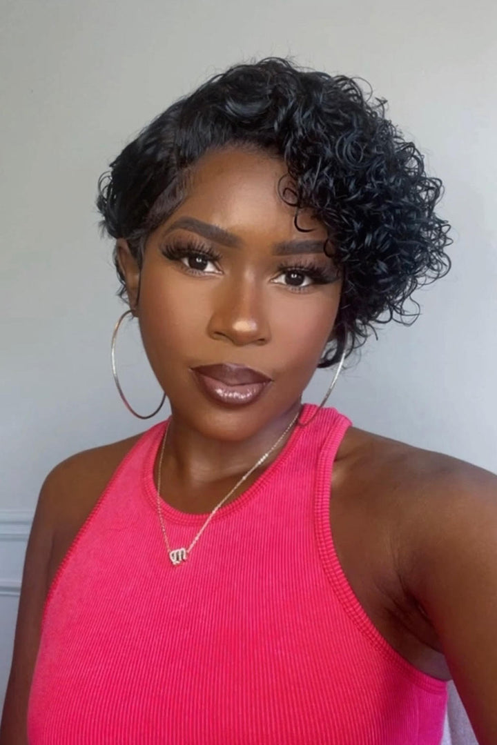 13*6 Fashion Cute Curly Pixie Bob-PB07