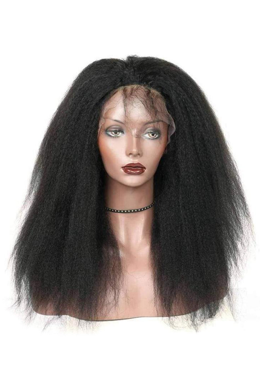 Pelucas frontales de encaje completo 13x4, rectas rizadas para mujeres afroamericanas