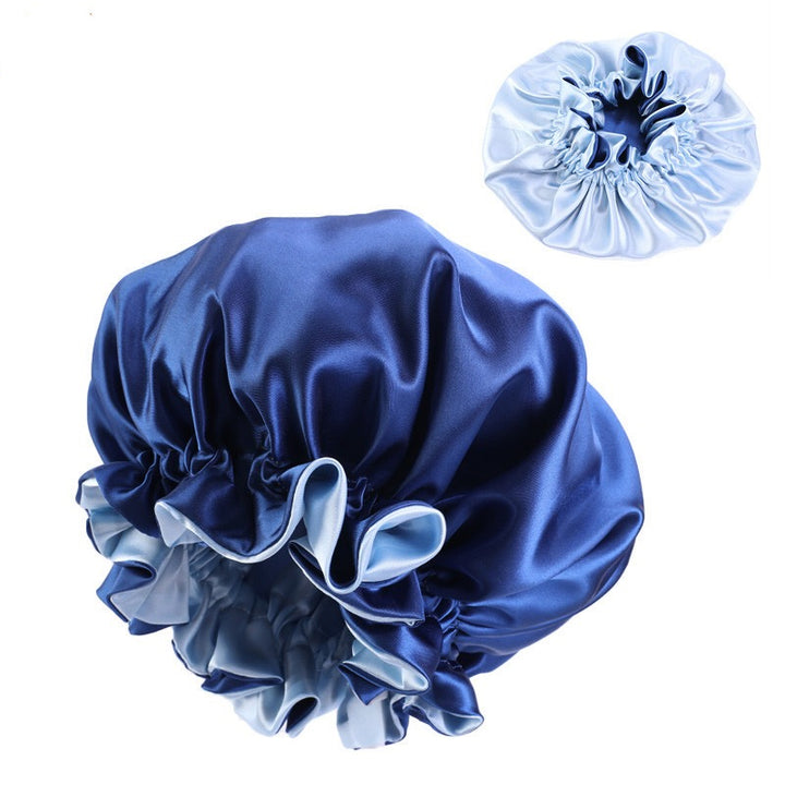 YGwigs Double Layer Women's Satin Night Sleep Bonnet With High-Grade Elastic Band SB01 - ygwigs