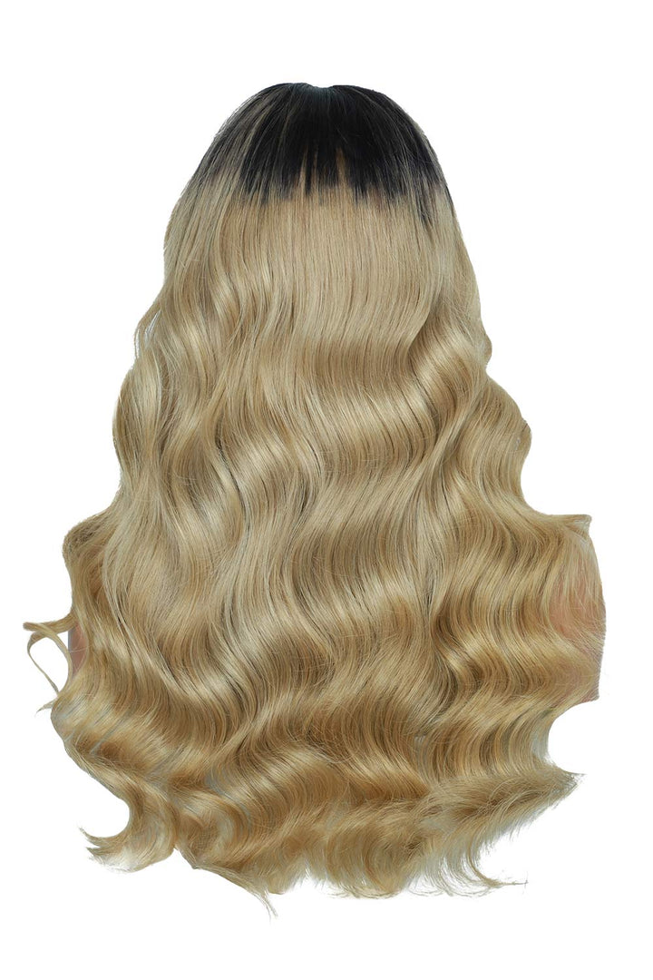 13x6 Glueless Hd Lace Strawberry Blonde Wig Body Wave-HD62