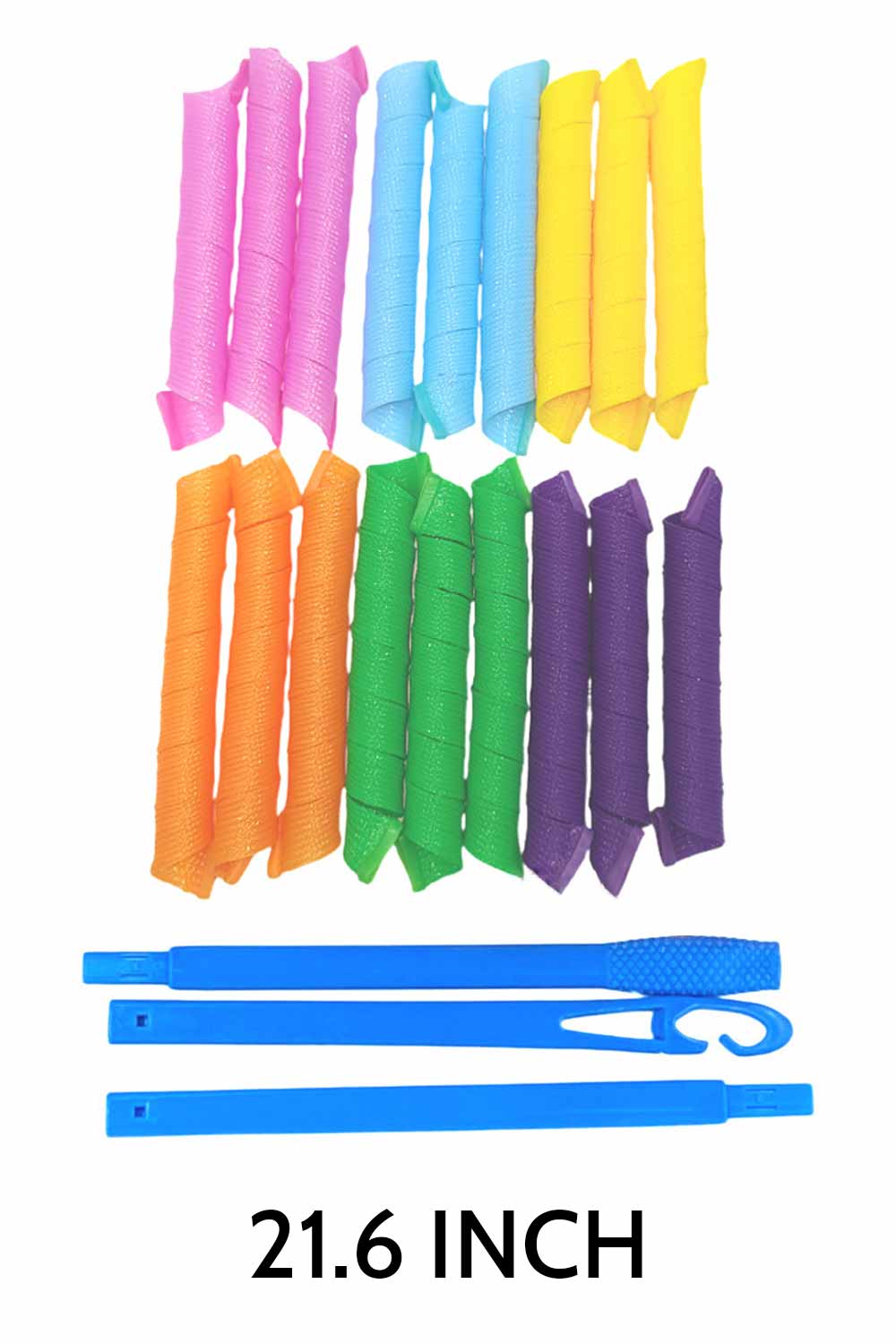 Magic Heatless Spiral Curlers