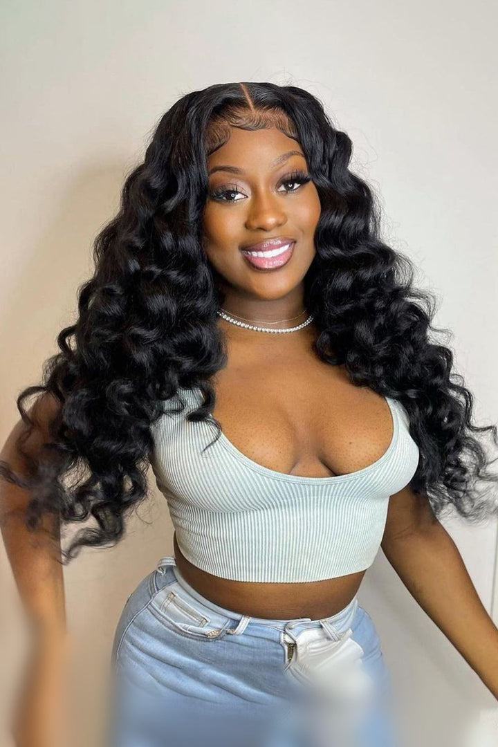 13x6 Glueless Hd Lace Loose Wave Wig-HD38