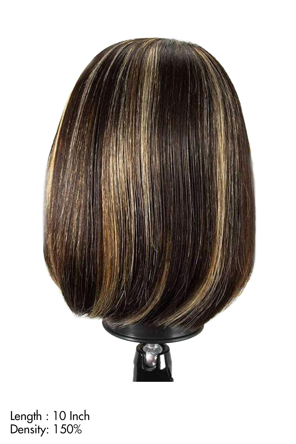 Couleur Bob de point culminant #27 de cheveux humains de Vierge frontale de dentelle supérieure en soie