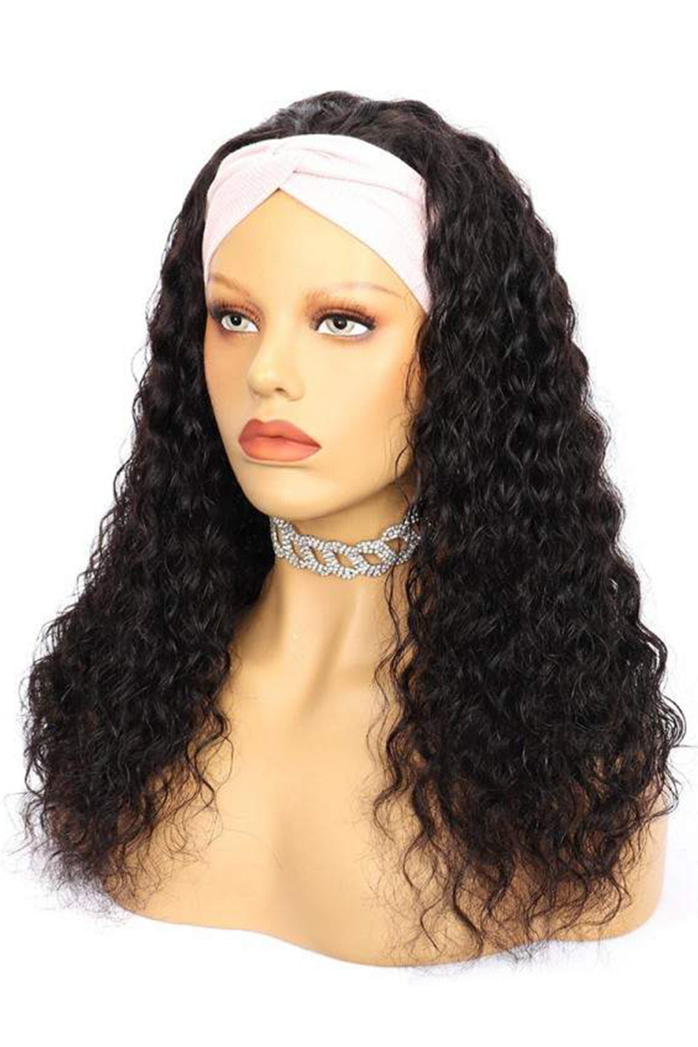 Beautiful Deep Wave Headband Wig Style HBW19