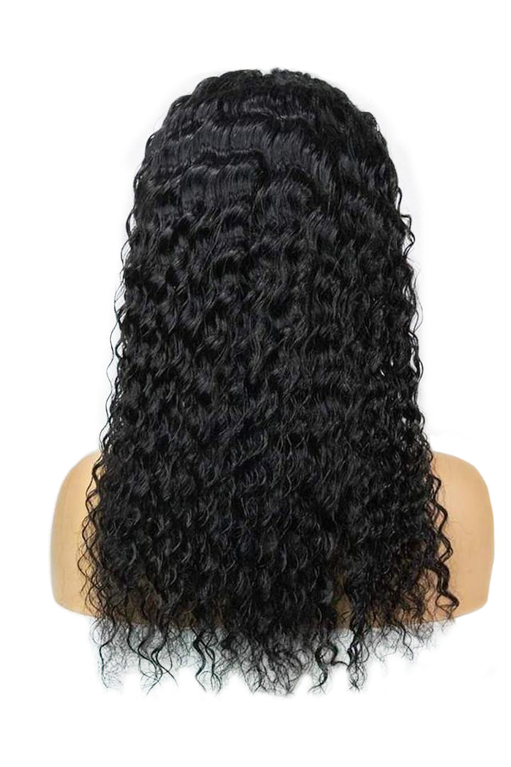 Styles de perruque de bandeau de cheveux humains bouclés mignons