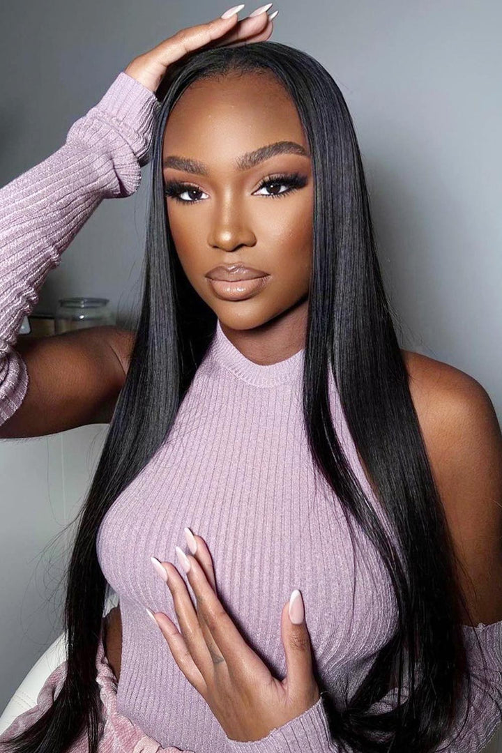 13x6 HD Lace Silky Straight Wigs-HD06