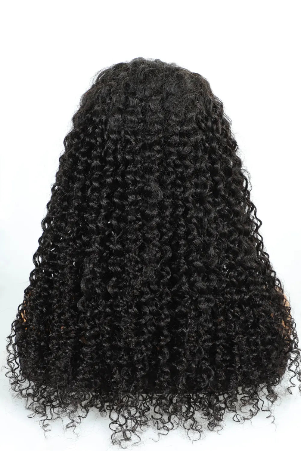 4b edge 13x6 hd lace frontal curl wig black view