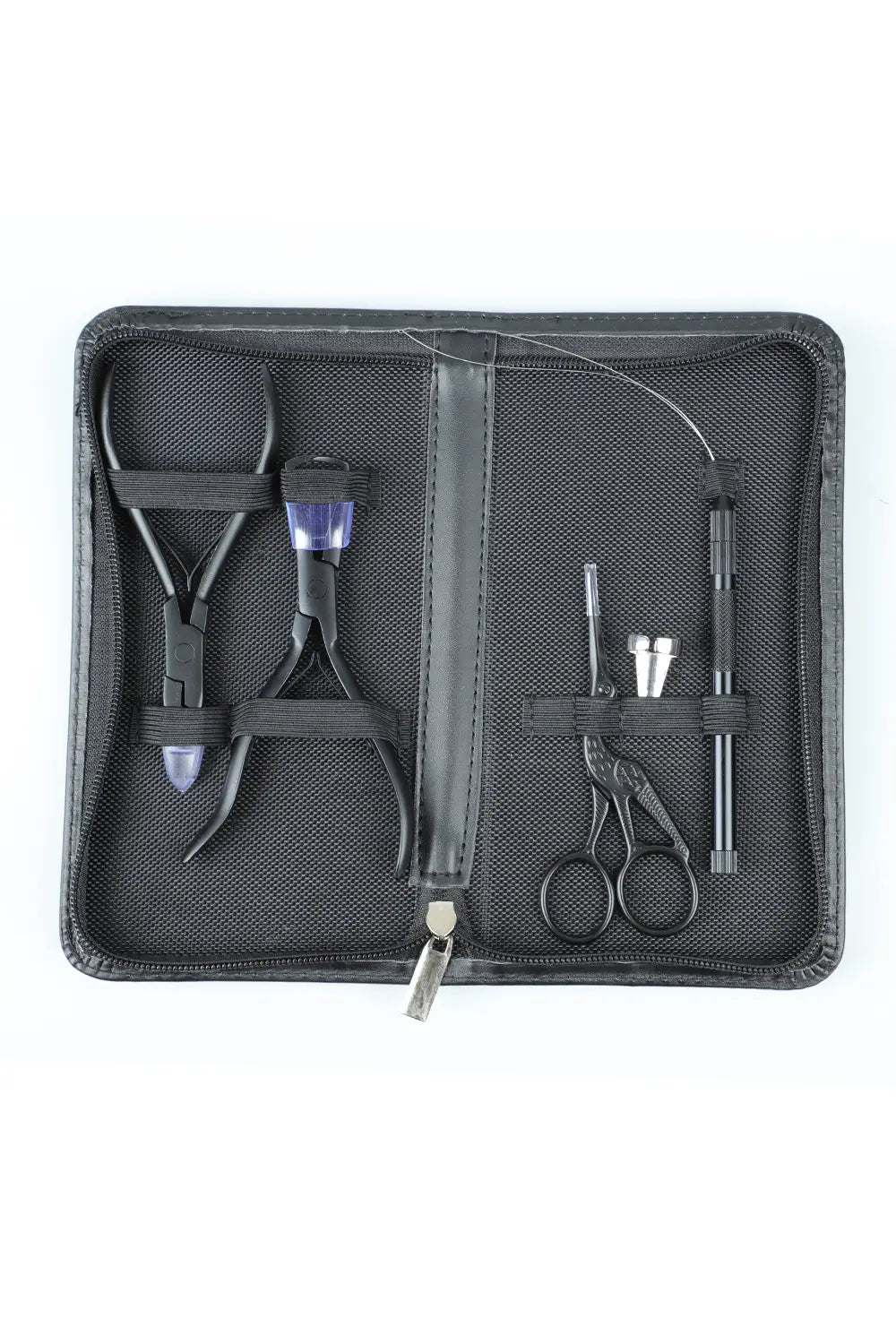5 Stück Mikroperlen Haarverlängerungen Kit Professionelles Werkzeug für Friseure