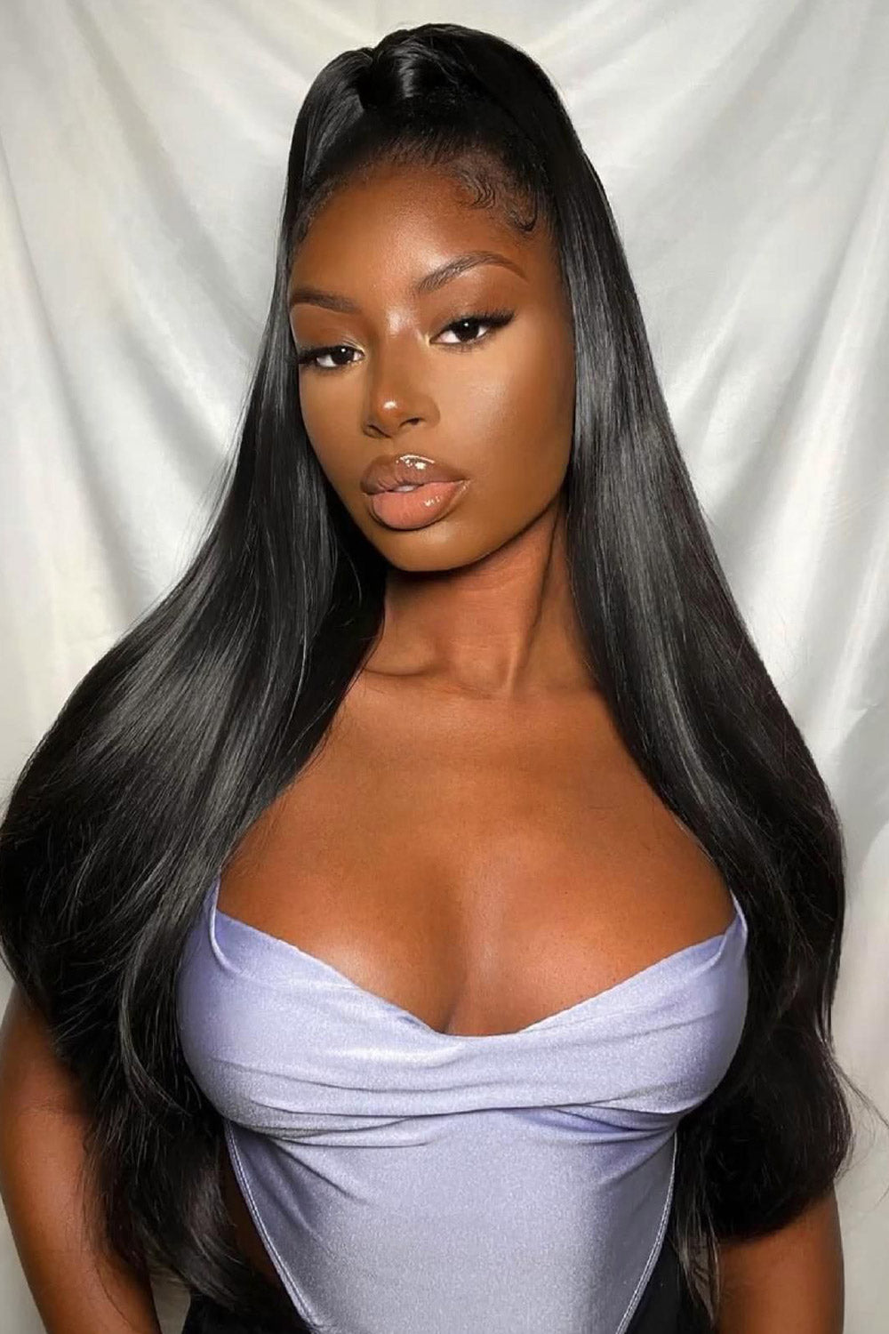 13x6 HD Lace Silky Straight Wigs-HD06