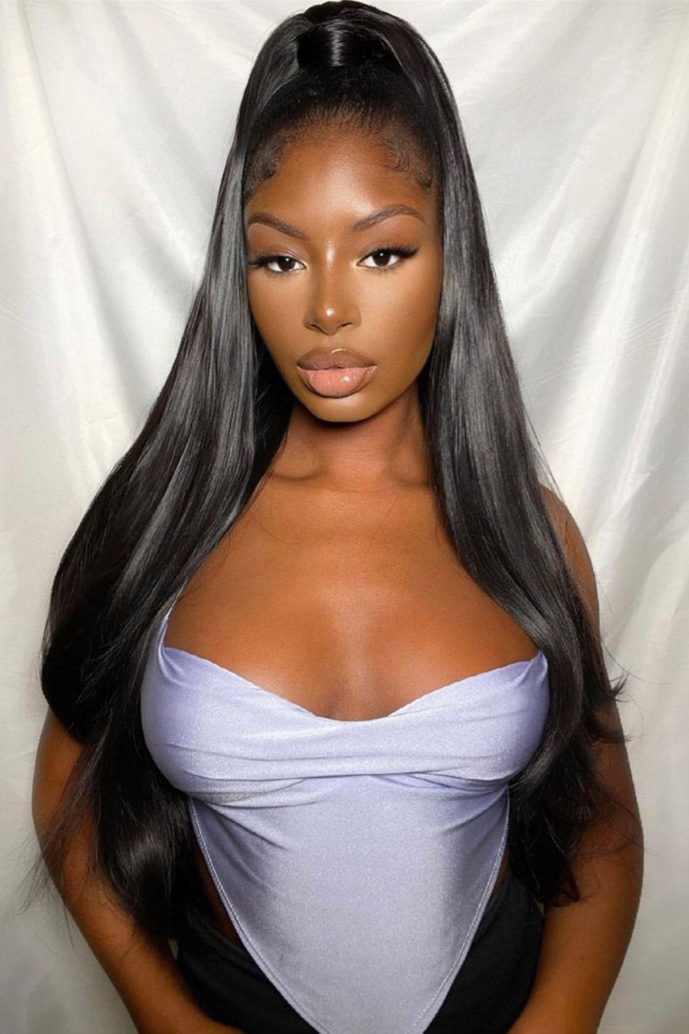 13x6 HD Lace Silky Straight Wigs-HD06